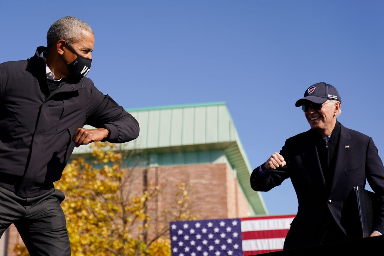 Former President Barack Obama, a favorite among younger voters, joined Joe Biden, his former vice president and the current Democratic presidential candidate, at a rally in Flint, Michigan, on Saturday. The Biden campaign is counting on better-than-usual turnout among 18- to 34-year-old voters to help propel him to wins in Michigan and other swing states.