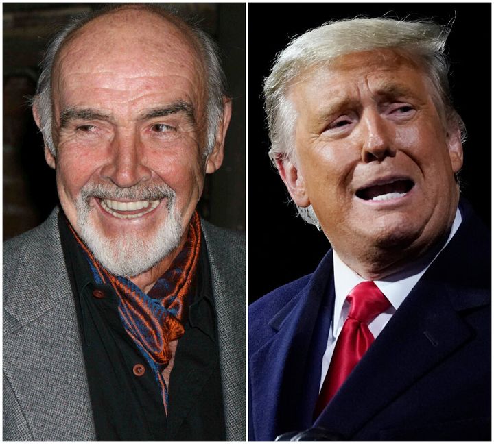 Sean Connery and Donald Trump
