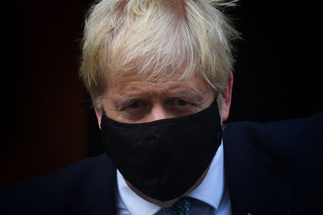 Prime Minister Boris Johnson leaving 10 Downing Street