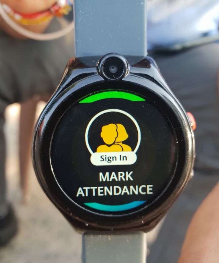The GPS enabled smartwatches are unable to take online attendance as majority of the workers could not charge it properly at home. 