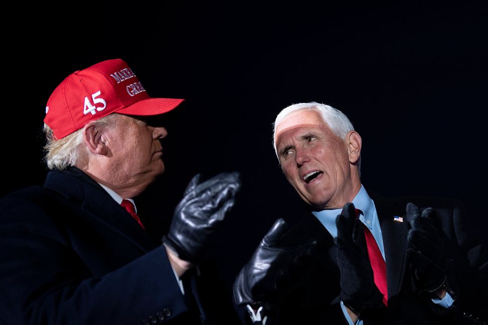It could be Mike Pence's time to shine. 