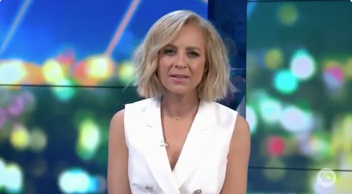 On Monday, 'The Project' host Carrie Bickmore said scenes from America ahead of US Election Day make it look like “the apocalypse”. 