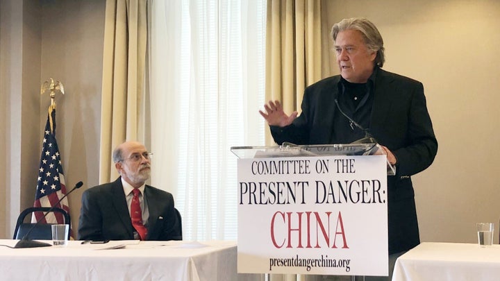 The Center for Security Policy's <a href="https://www.scmp.com/news/china/diplomacy/article/3005491/steve-bannon-accuses-us-firms-selling-out-amid-enslavement" target="_blank" role="link" class=" js-entry-link cet-external-link" data-vars-item-name="Frank Gaffney and Steve Bannon" data-vars-item-type="text" data-vars-unit-name="5fa0c7c7c5b63dc9a5bfffb9" data-vars-unit-type="buzz_body" data-vars-target-content-id="https://www.scmp.com/news/china/diplomacy/article/3005491/steve-bannon-accuses-us-firms-selling-out-amid-enslavement" data-vars-target-content-type="url" data-vars-type="web_external_link" data-vars-subunit-name="article_body" data-vars-subunit-type="component" data-vars-position-in-subunit="21">Frank Gaffney and Steve Bannon</a> joined forces to smear Hunter Biden over business dealings in China.