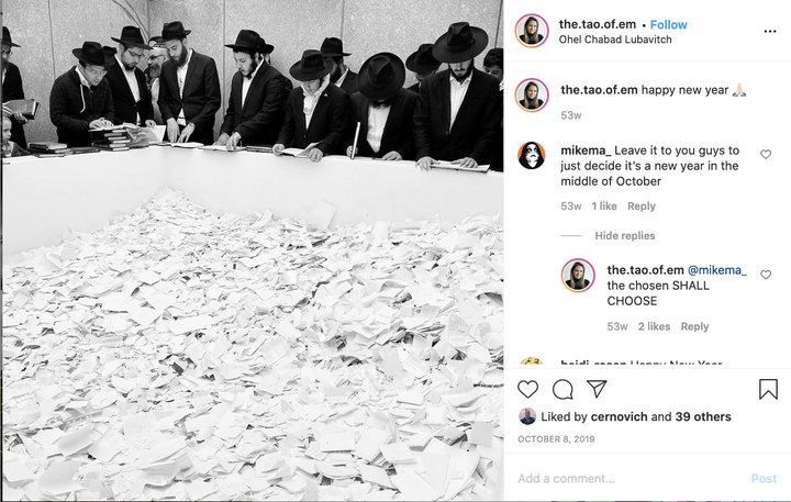 Morris jokes about Jews on Instagram with far-right extremist Mike Mahoney.