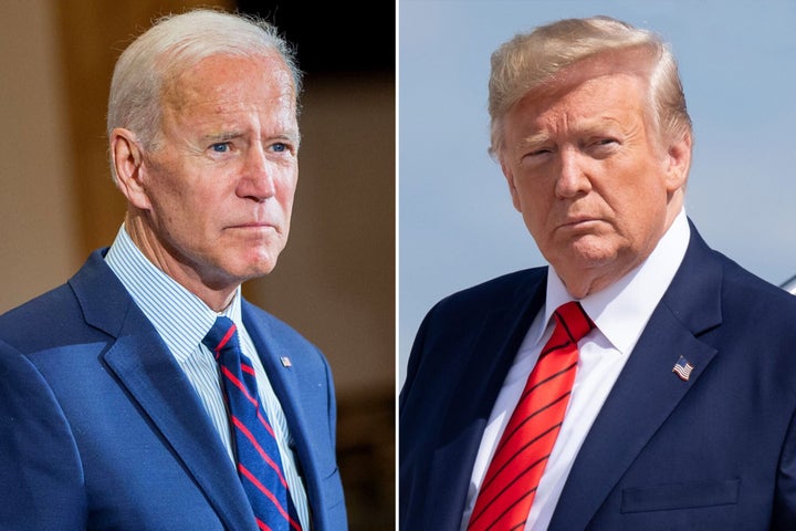 Joe Biden y Donald Trump.