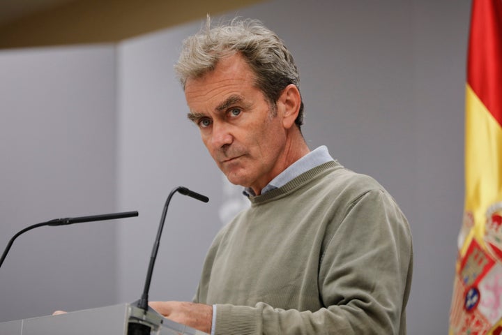 Fernando Simón, el pasado 1 de octubre, en rueda de prensa.