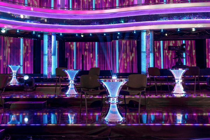 We will have to get used to seeing no audience in the Strictly studio