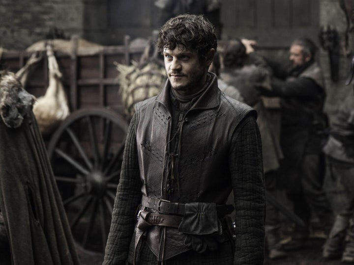 El actor Iwan Rheon como Ramsay Bolton en 'Juego de Tronos'.