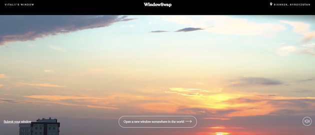 Window Swap Site : Window Swap : un tour du monde vu de la fenêtre – AJJBS