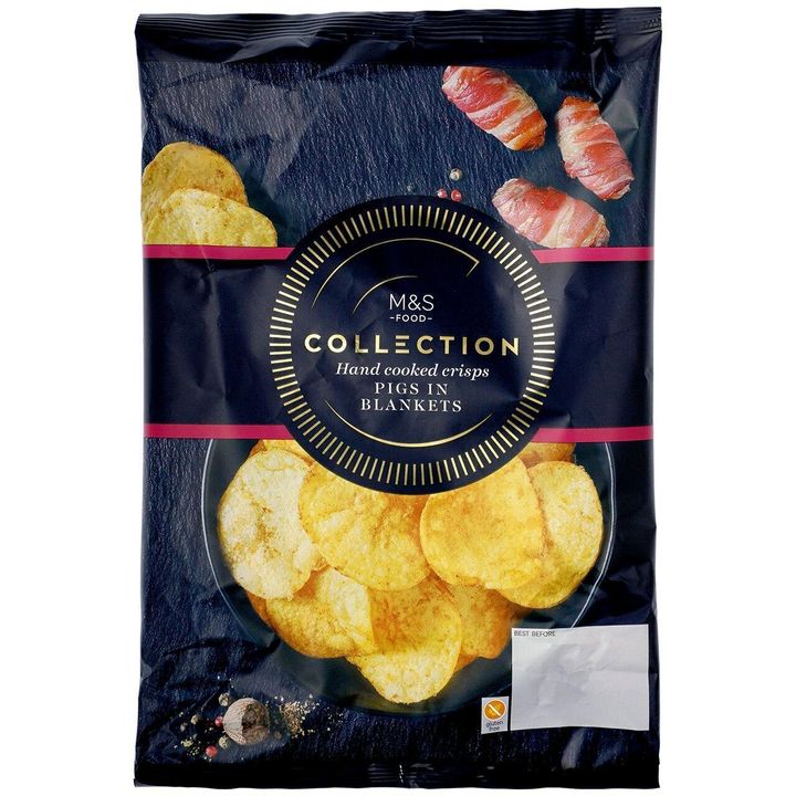 M&S Collection Pigs in Blankets Hand Cooked Crisps