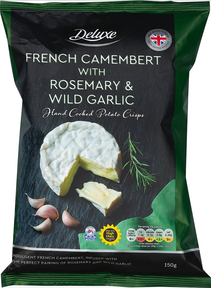 Lidl French Camembert with Rosemary & Wild Garlic