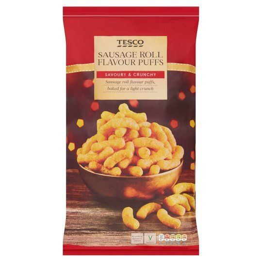 Tesco Sausage Roll Flavour Puff