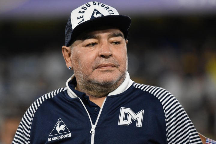 Diego Armado Maradona, el 7 de marzo de 2020.