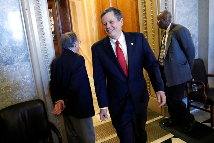 Sen. Steve Daines (R) won a second term in Montana, surviving a challenge from Gov. Steve Bullock (D).