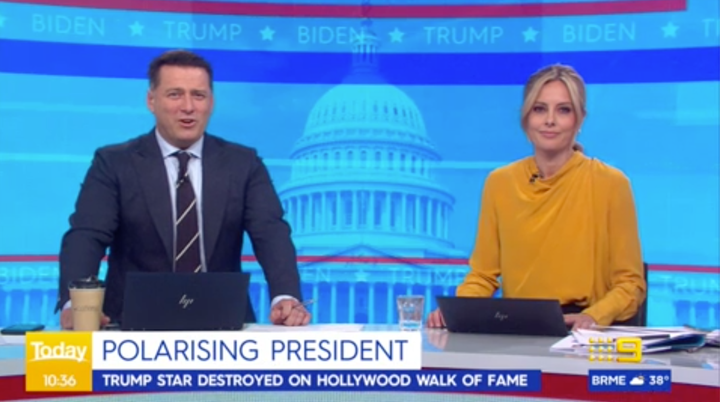 'Today' host Karl Stefanovic dissects US President Donald Trumps' 'YMCA' supercut. 