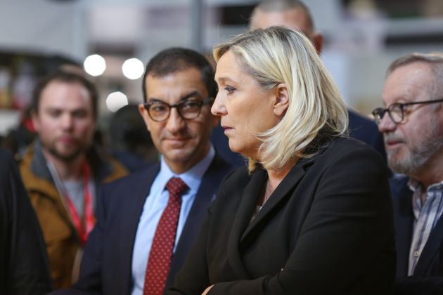 Jean Messiha et Marine Le Pen au Salon du Made in France à Paris en novembre