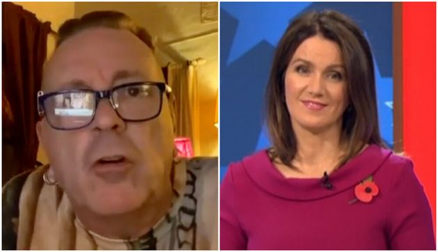 John Lydon and Susanna Reid