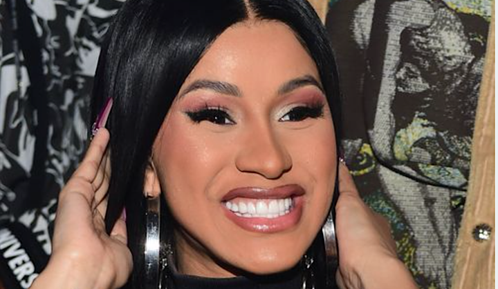 Cardi B couldn't take the stress of watching states turn red on election night.