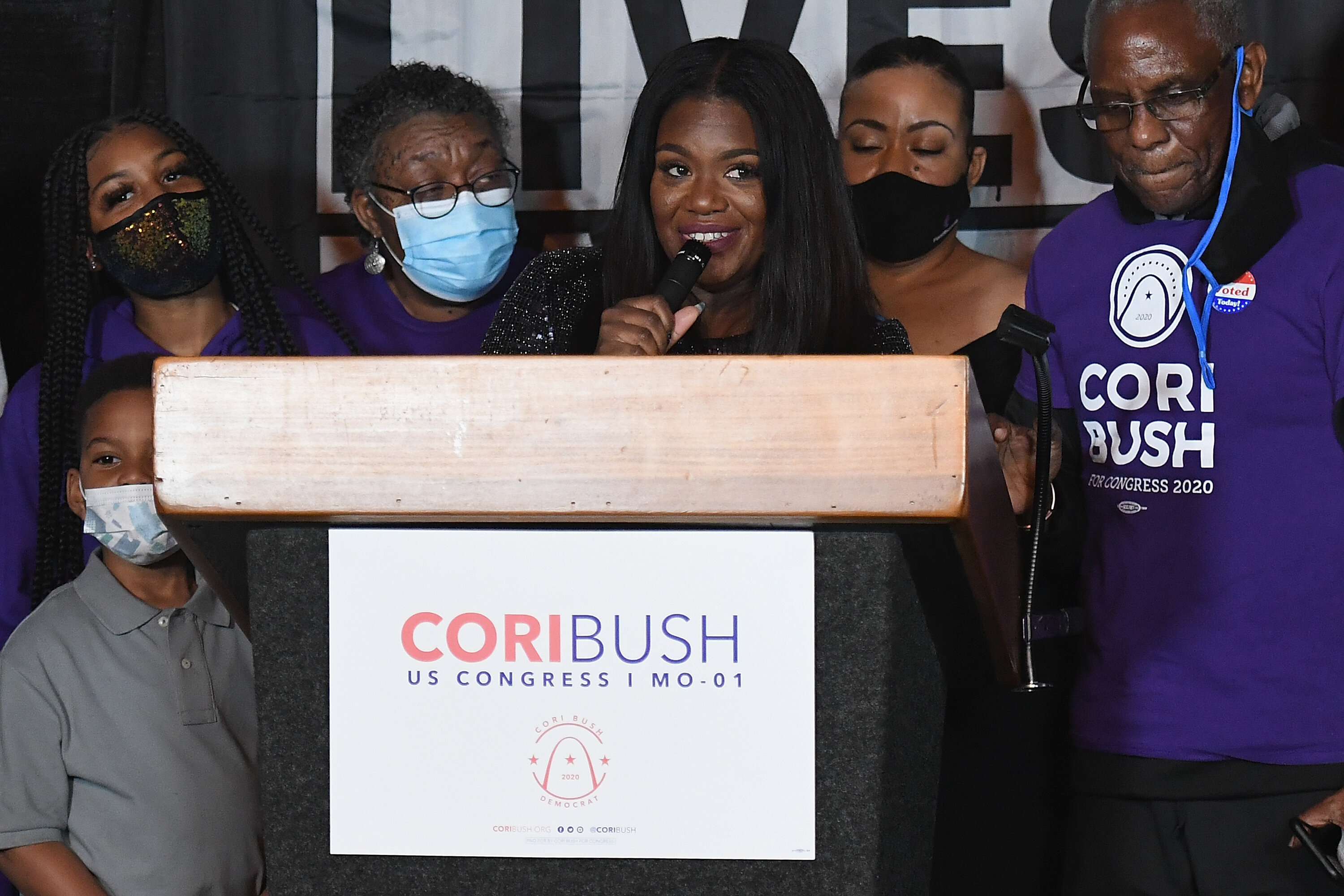 Cori Bush Makes History Being Elected As Missouri’s First Black ...