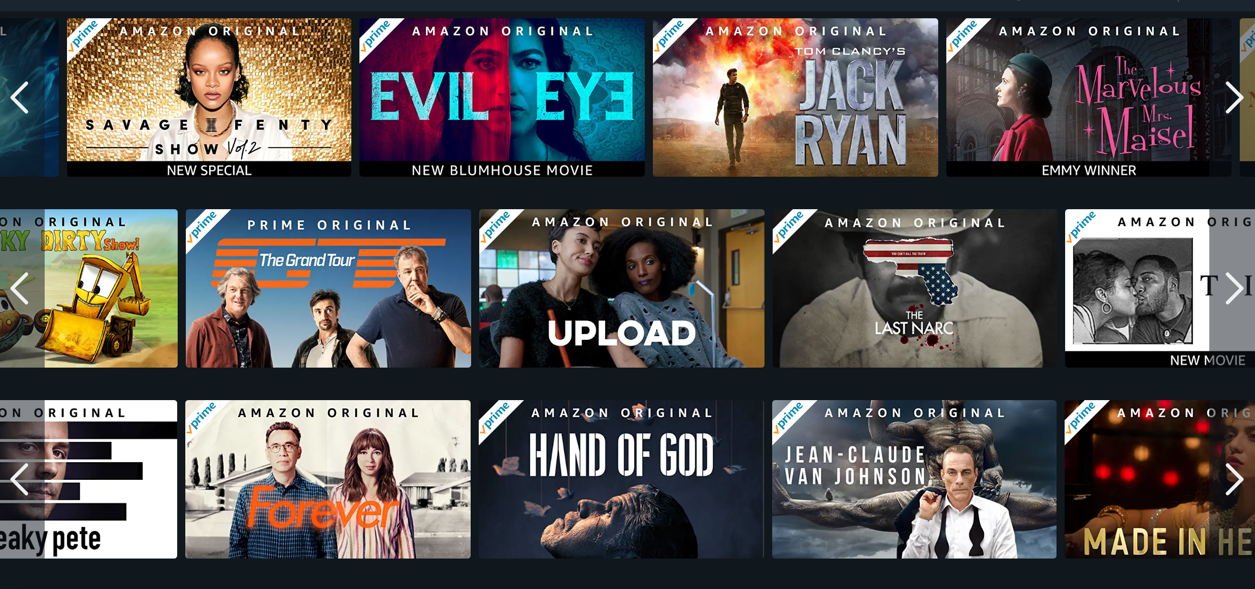 televisión amazon prime