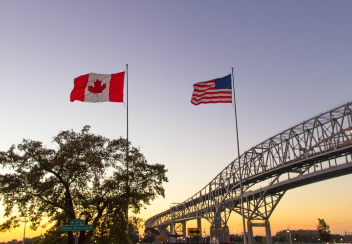 The Blue Water Bridges international crossing between the cities of Port Huron, Michigan and Sarnia, Ont. is one of the busiest border crossings between Canada and the United States.