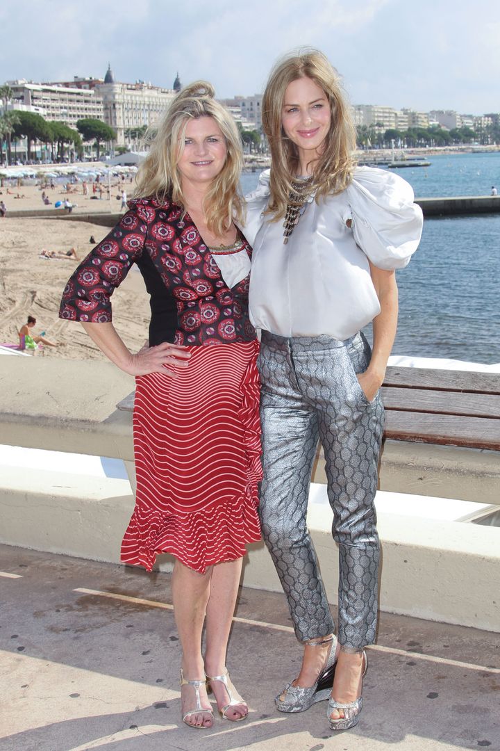 Susannah with her former co-host Trinny Woodall