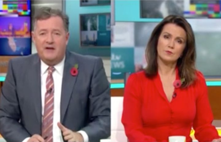 Piers Morgan tore into those "moaning" about lockdown