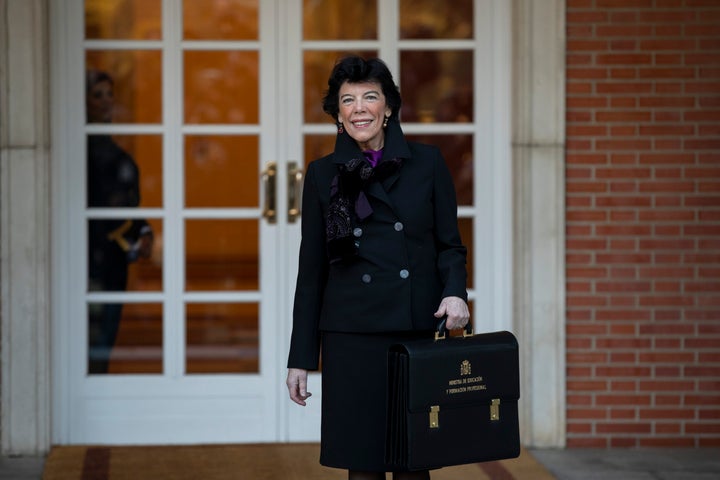 Isabel Celaá, en La Moncloa