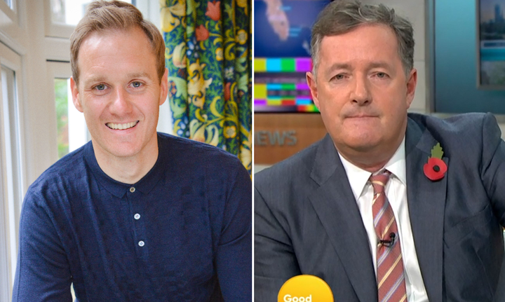 Dan Walker and Piers Morgan