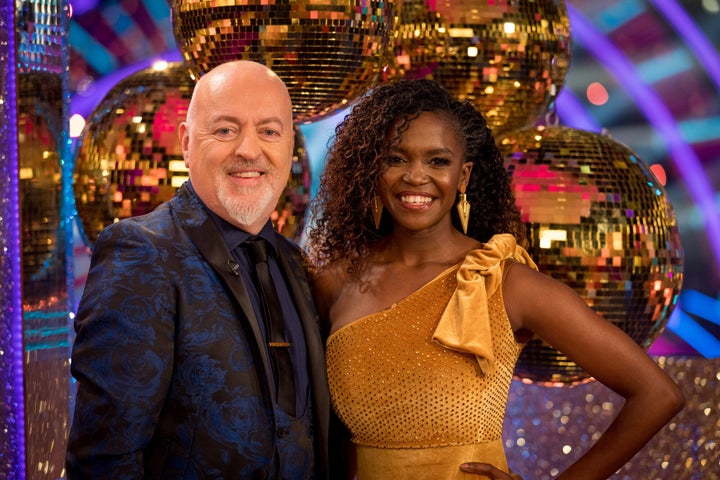 Bill Bailey and Oti Mabuse