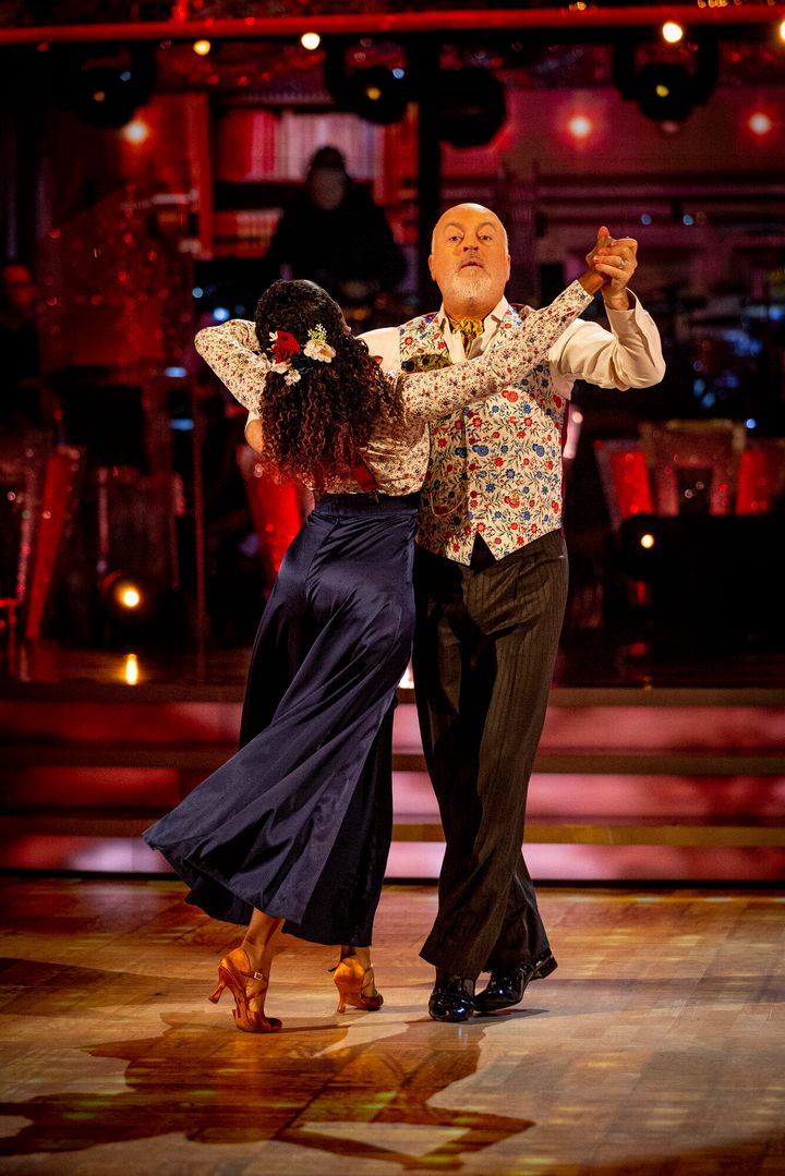 Bill and Oti are the bookies' favourites to win the show