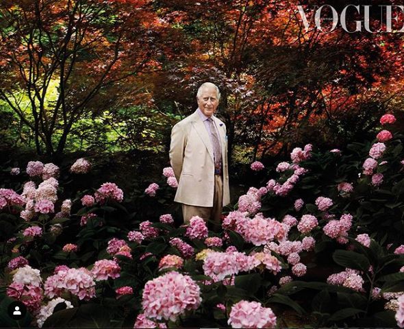 Ο πρίγκιπας Κάρολος φωτογραφίζεται για την βρετανική Vogue