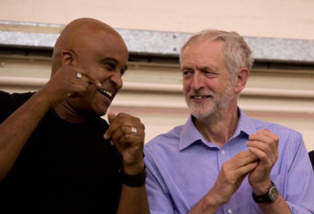 Roger McKenzie and Jeremy Corbyn