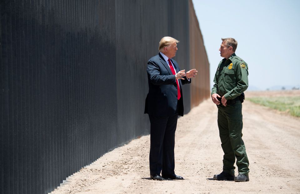 Trump could reallocate limited funds to build part of his long-promised wall along the Mexican border. But Biden could undo it. 