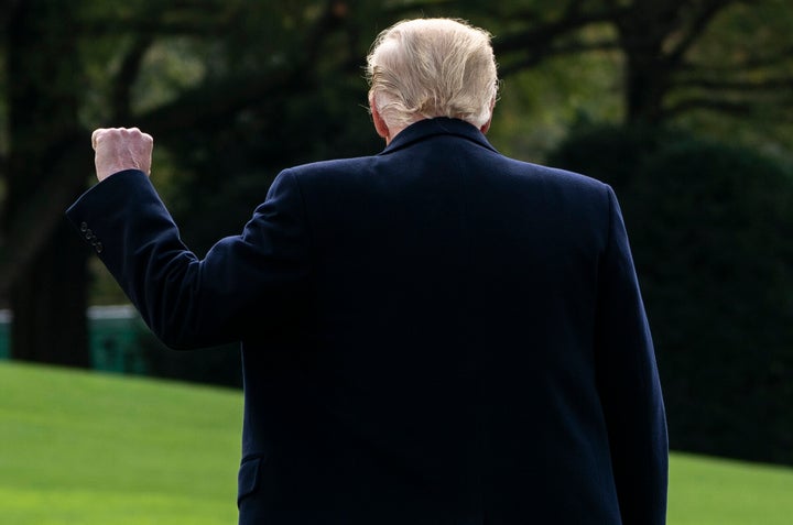 El todavía presidente de Estados Unidos, Donald Trump, en una imagen del 30 de octubre.