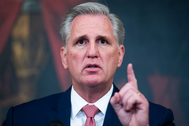 House Minority Leader Kevin McCarthy (R-Calif.) voted to overturn the presidential election based on lies about widespread voter fraud. He's hoping you'll gloss over that now.