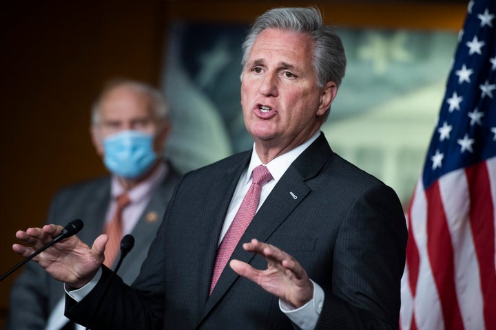 "President Trump won the election," House Minority Leader Kevin McCarthy claimed. This is a lie.