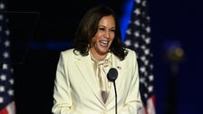 Vice President-Elect Kamala Harris Ushers In 'New Day For America' In Victory Speech