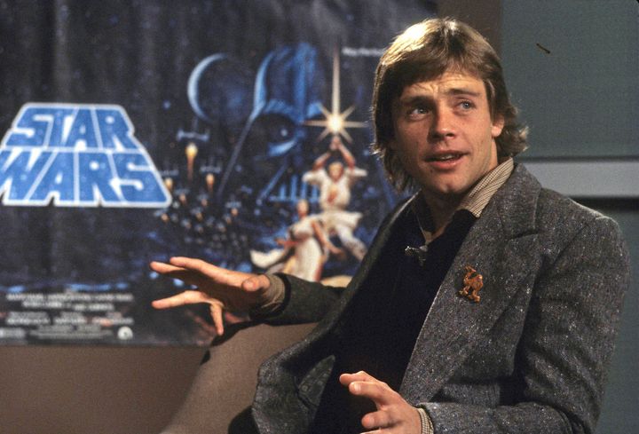 Mark Hamill, l'acteur qui incarne Luke Skywalker dans Star Wars depuis 1977 a trouvé une comparaison qui plaira sans doute beaucoup aux partisans de Joe Biden (image d'archive de 1979, lors d'un événement à Londres).
