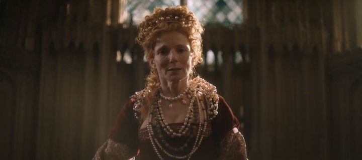 Geri has dusted off her acting skills to portray Queen Elizabeth I