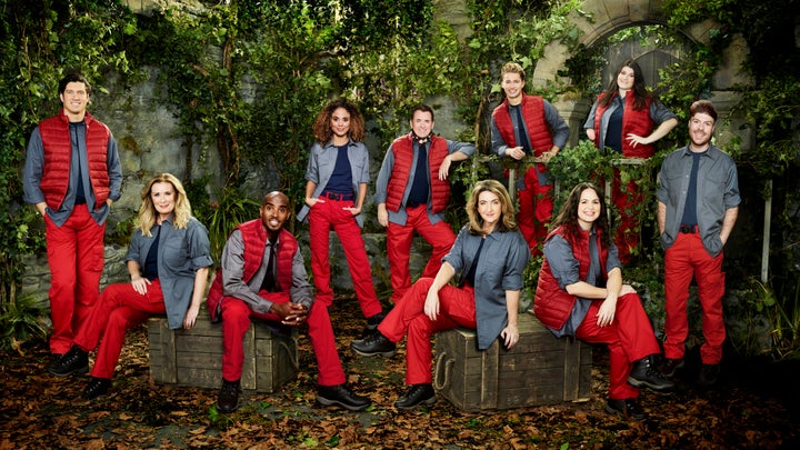 The original 10 I'm A Celebrity campmates in 2020