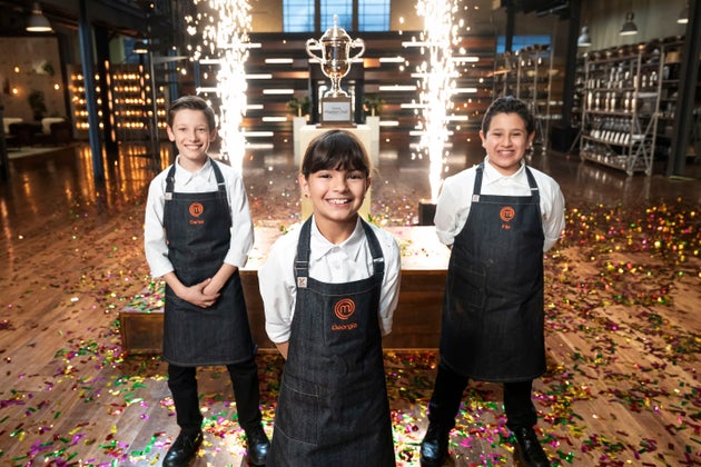 Final three: 'Junior MasterChef Australia' finalists Carter, Georgia and