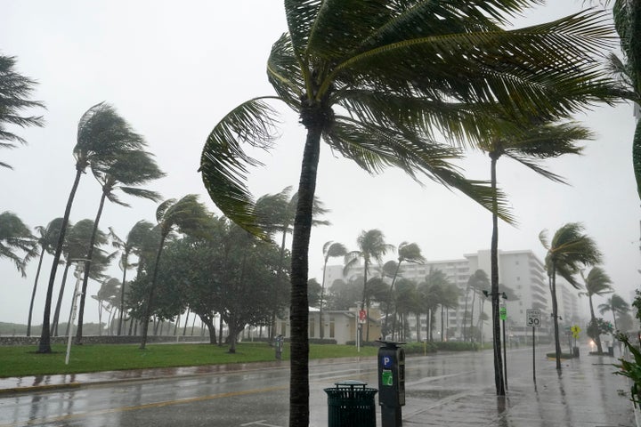 Tropical Storm Eta cut across Cuba on Sunday before hitting the Florida Keys Sunday night.