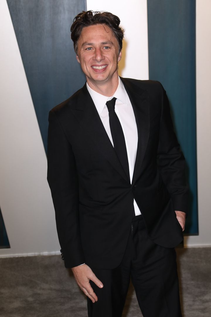 Zach Braff at an Oscars after-party earlier this year
