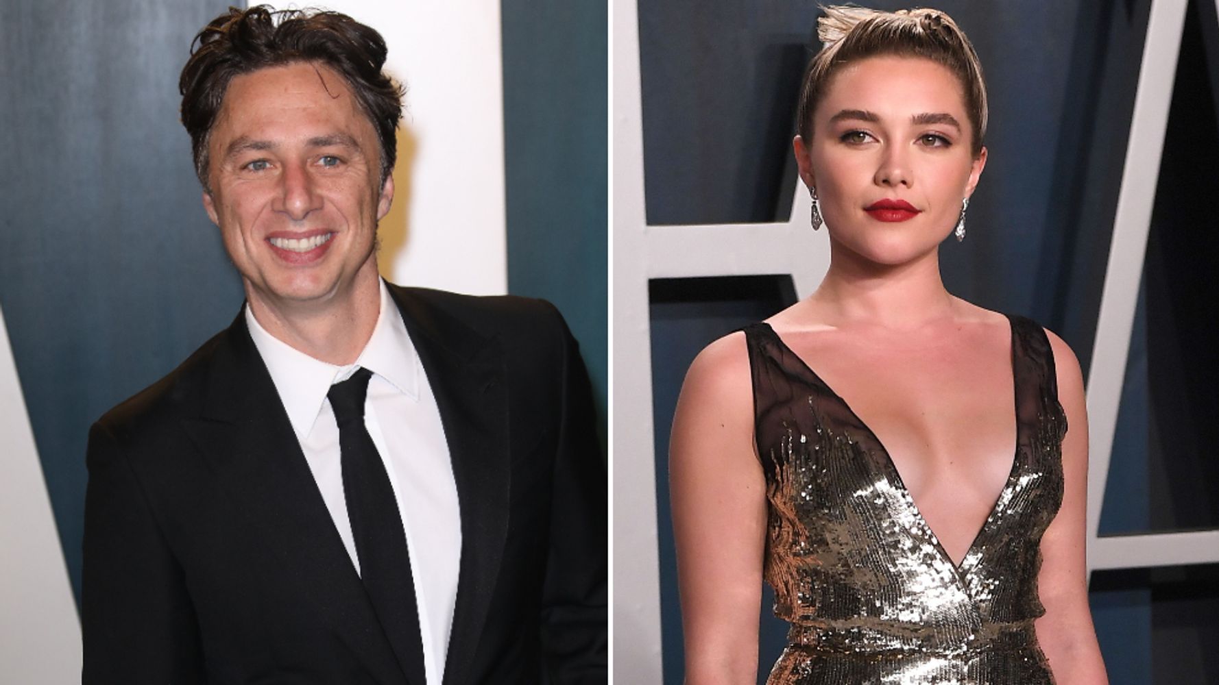 Zach Braff Praises Girlfriend Florence Pugh After She Hit Back At