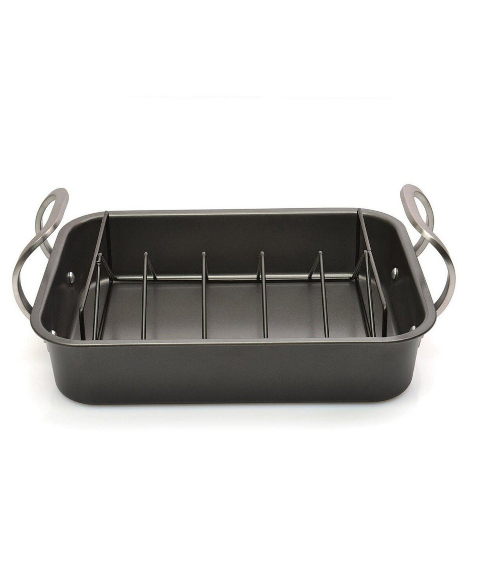 Circulon Nonstick Bakeware 17 x 13 Roaster with U-Rack