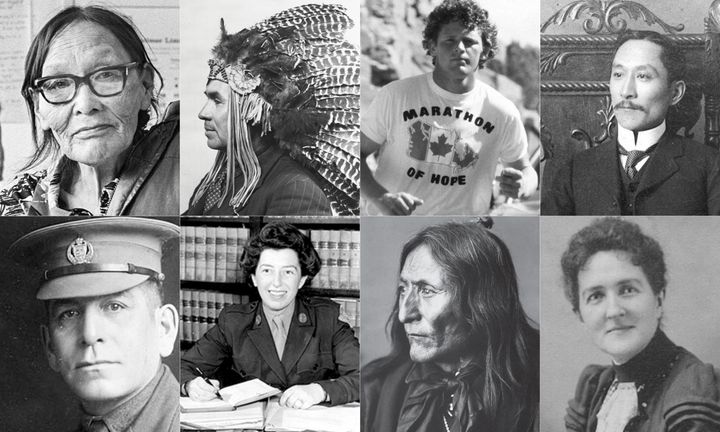 The eight great Canadians shortlisted to be on the new $5 bill.