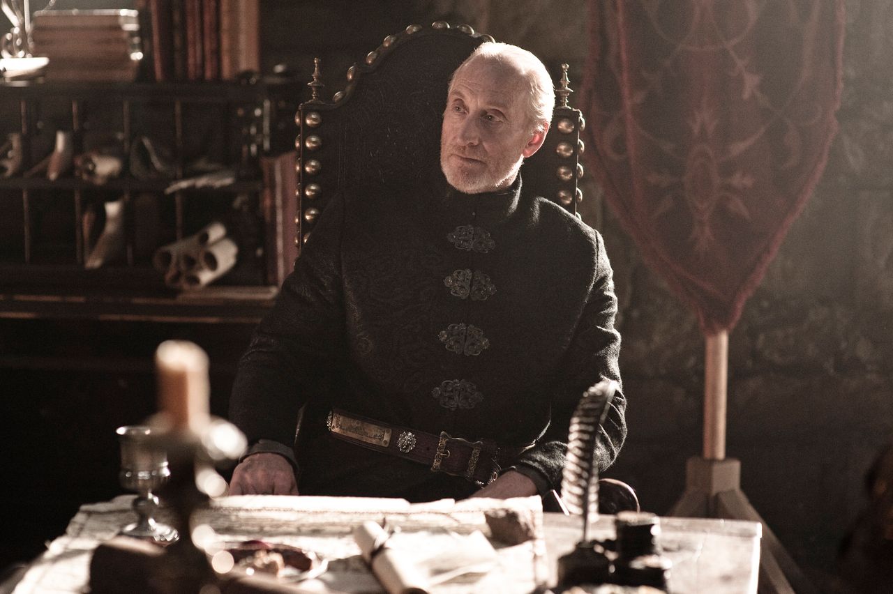 On "Game of Thrones," Charles Dance played Tywin Lannister, the father of Jaime, Cersei and Tyrion of House Lannister.