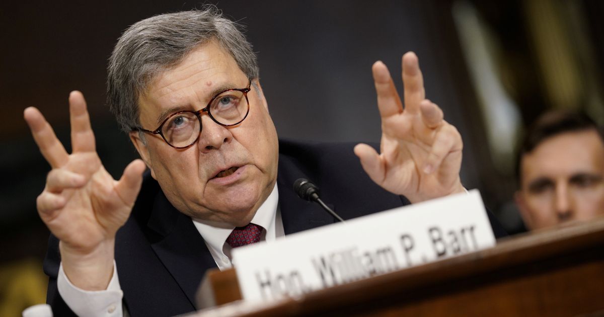 After Baseless Trump Claims, Barr Says DOJ Can Investigate Voter Fraud Allegations