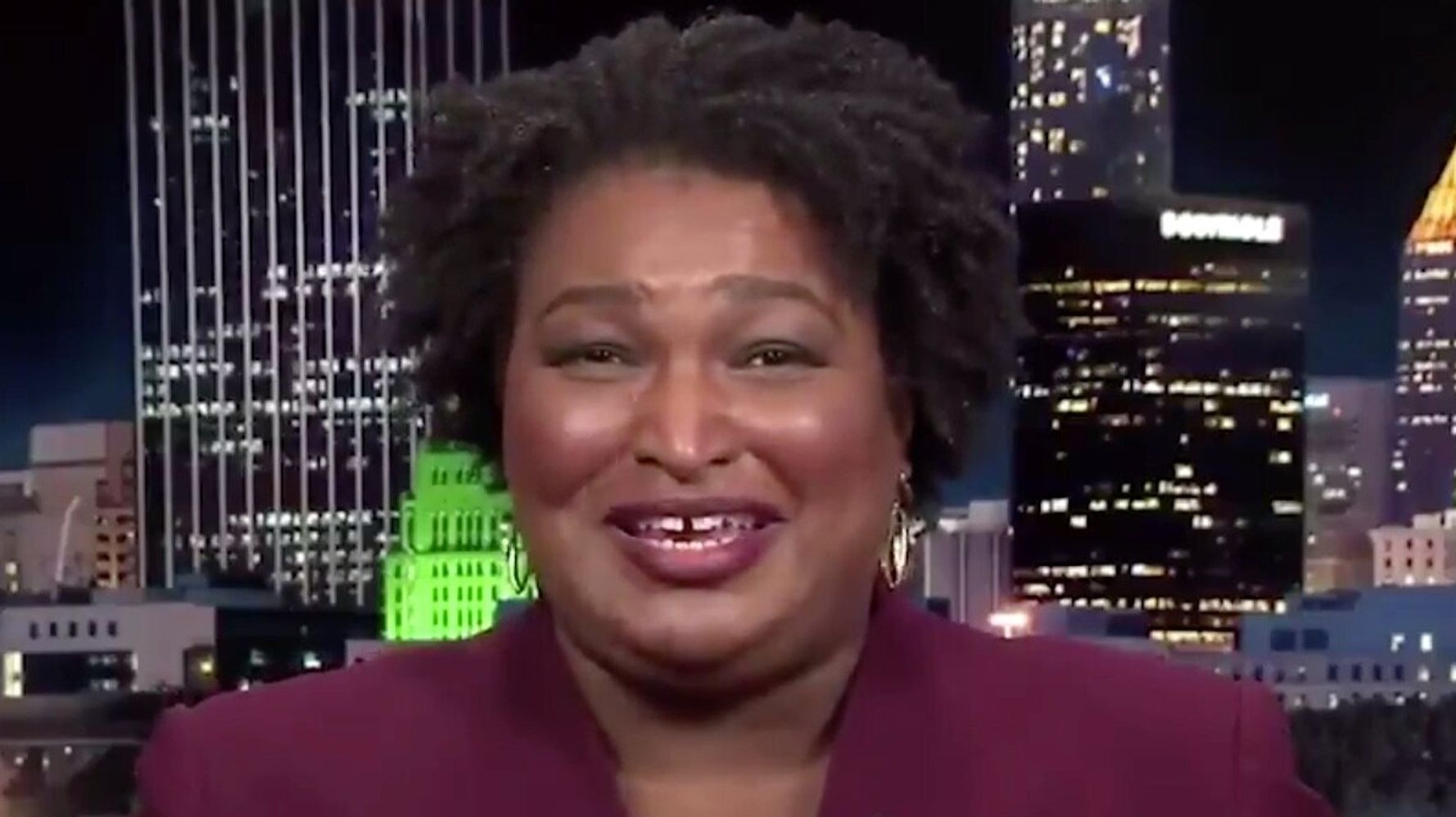 Stacey Abrams Has Priceless Reaction To Republican Claims They Won Georgia